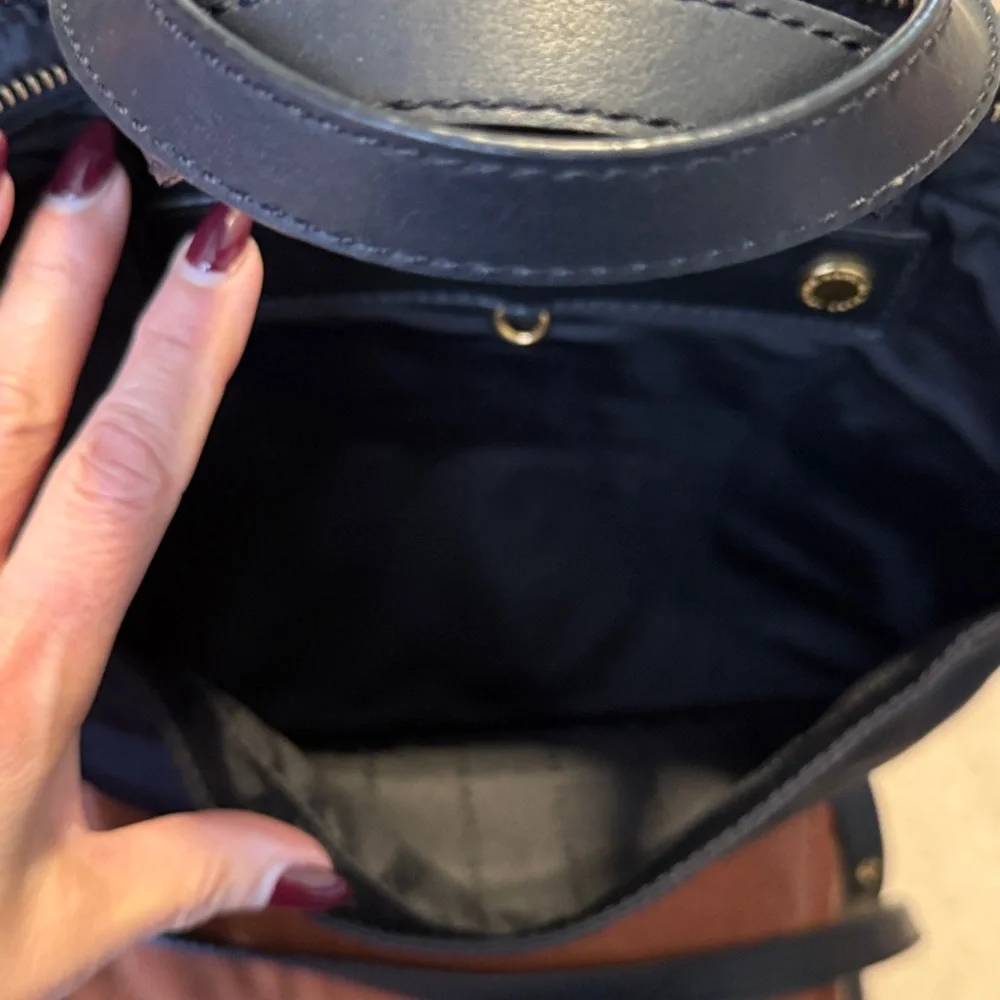 Marc by Marc Jacobs Black Laptop Bag with Gold Hardware